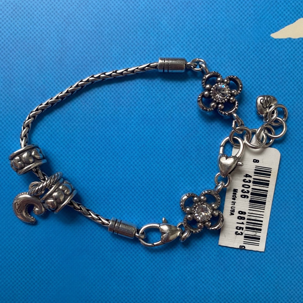 Brighton Mayflower Charm Bracelet